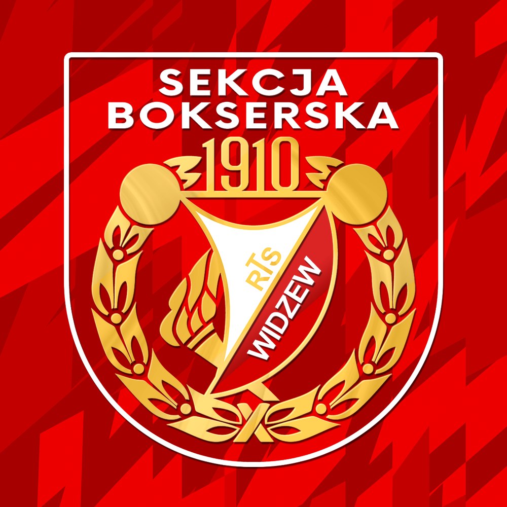 Logo sekcji bokserskiej Widzew Łódź
